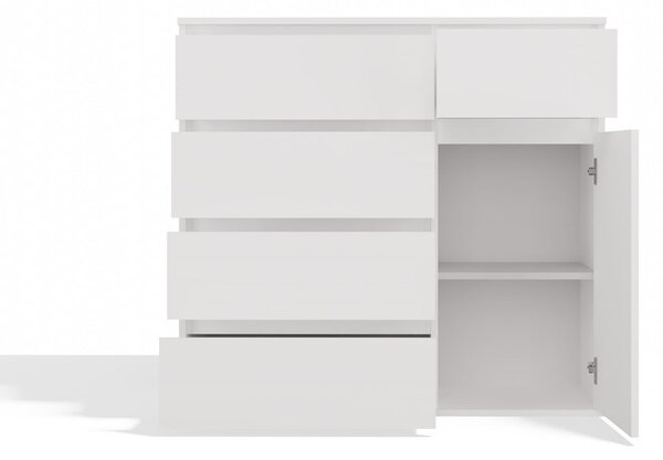 TP Living Komoda Malwa 1D5S 100 cm biela