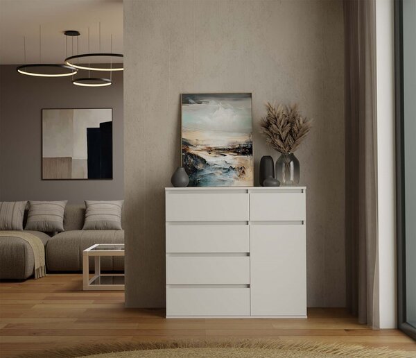 TP Living Komoda Malwa 1D5S 100 cm biela