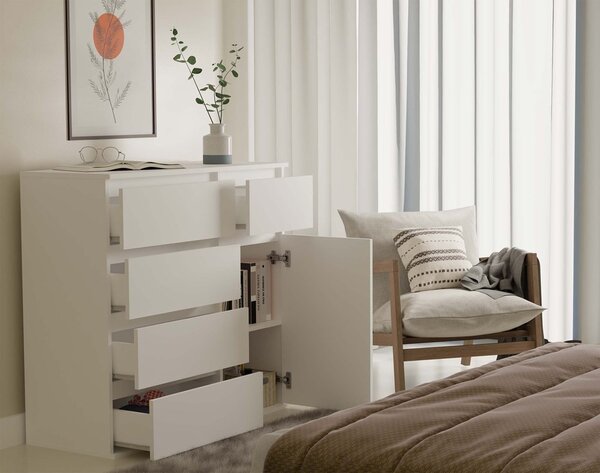 TP Living Komoda Malwa 1D5S 100 cm biela
