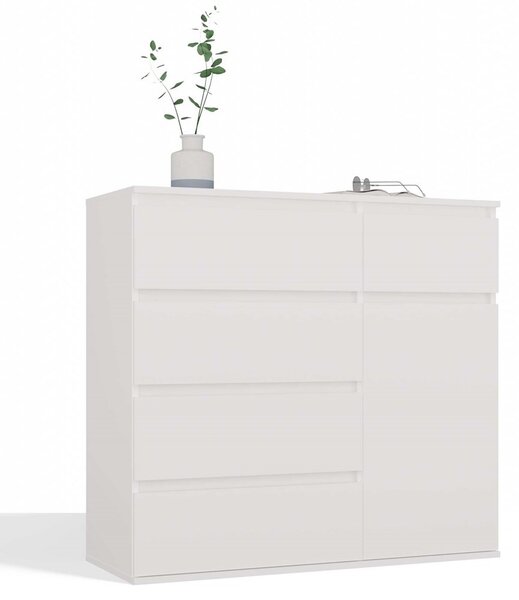 TP Living Komoda Malwa 1D5S 100 cm biela