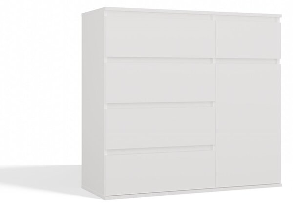 TP Living Komoda Malwa 1D5S 100 cm biela