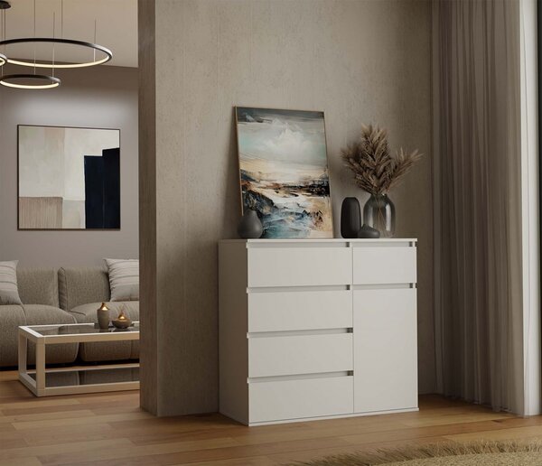 TP Living Komoda Malwa 1D5S 100 cm biela