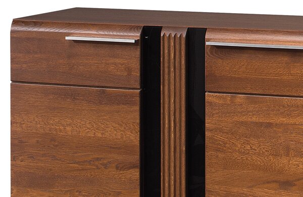 Szynaka Komoda Porti 45 160 cm z masívu dub antický