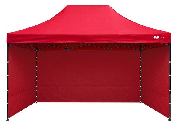 Aga Predajný stánok 3x4,5m Červený