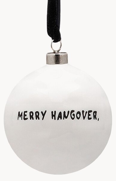 Ručne vyrobená vianočná ozdoba Merry Hangover