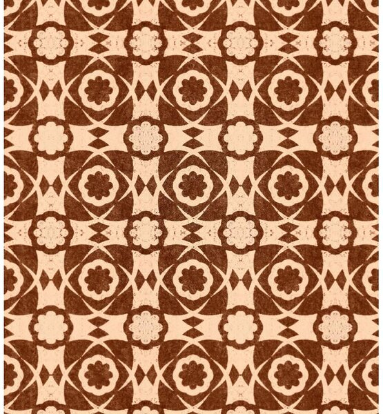 MINDTHEGAP Aegean Tiles Leather - tapeta
