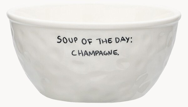 Ručne vyrobená malá miska Soup of the Day