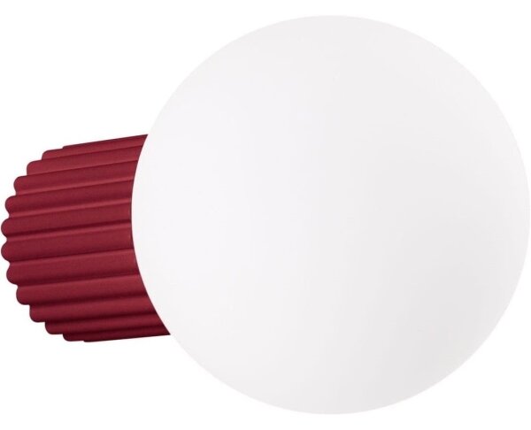 Sollux SL.1747 - Kúpeľňové nástenné svietidlo HALO 1xG9/8W/230V IP44 červená