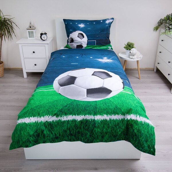 Jerry Fabrics Posteľná bielizeň Futbalový štadión - 140 x 200 cm / 70 x 90 cm
