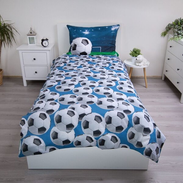 Jerry Fabrics Posteľná bielizeň Futbalový štadión - 140 x 200 cm / 70 x 90 cm