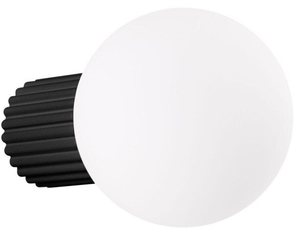 Sollux SL.1712 - Kúpeľňové nástenné svietidlo HALO 1xG9/8W/230V IP44 čierna