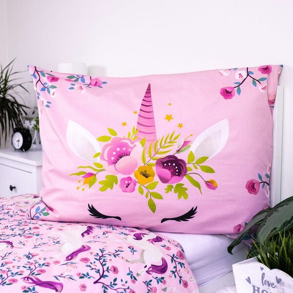 Jerry Fabrics Obliečky Jednorožec - Jednorožec | 140 x 200 cm / 70 x 90 cm