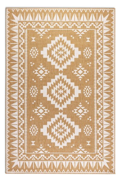 ELLE Decoration koberce Kusový koberec Gemini 106022 Ochre z kolekcie Elle – na von aj na doma - 120x170 cm