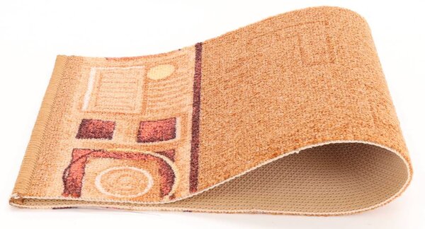 Associated Weavers , Protišmykový behúň na mieru Jena 35, šíre 80 cm, béžová, chodba / predsieň