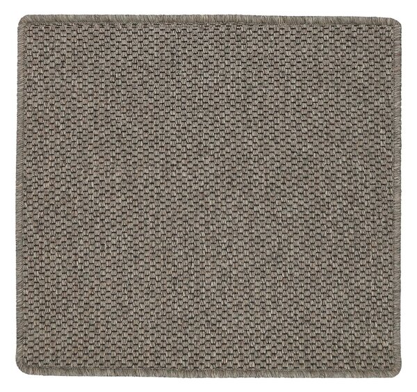 Vopi koberce Kusový koberec Nature tmavo béžový štvorec - 400x400 cm