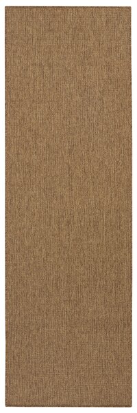 BT Carpet - Hanse Home koberce Behúň Nature 103530 Hnedý – na von aj na doma - 80x150 cm