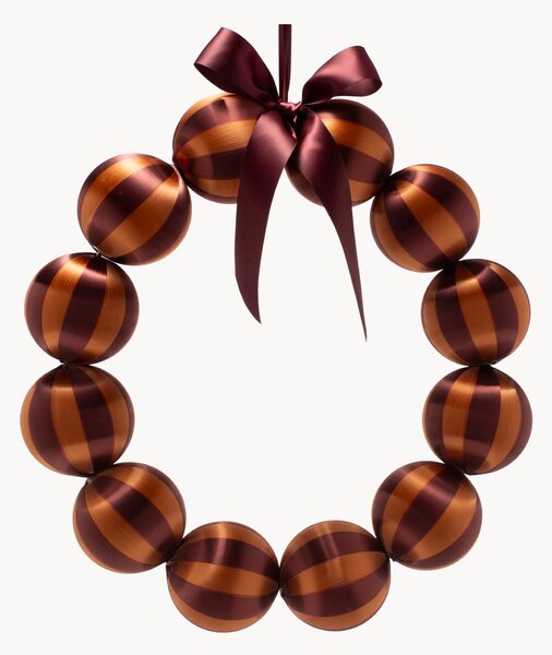Vianočný veniec Baubles, v rôznych veľkostiach