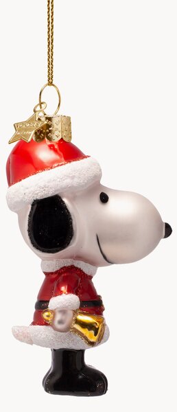Ručne fúkaná vianočná ozdoba Snoopy Peanuts