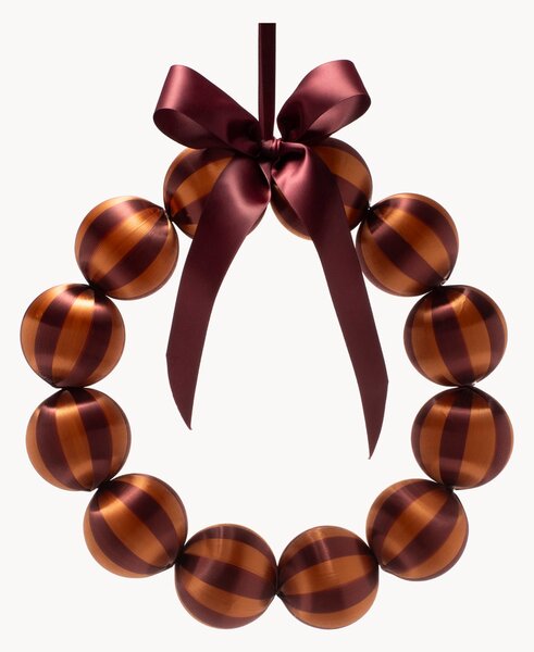 Vianočný veniec Baubles, v rôznych veľkostiach