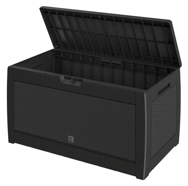 Odkladací box RATO, 310l, 119x48x60cm, antracitová Prosperplast