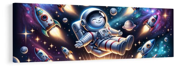 Obraz galaxia očami dieťaťa