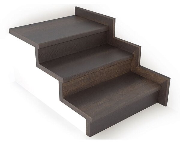 Schodový nášľap / profil TOPSTEP Flex Dub rustic 1200 × 340 × 11 mm