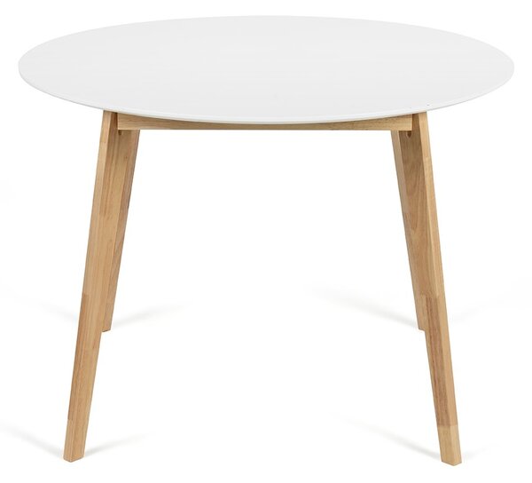 Noela Jedálenský set SCANDINAVIA 105 biely + 4x stolička SCANDINO biela