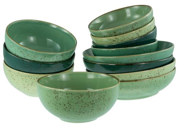 SADA MÍS, keramika, 12-dielne Creatable - Misky & misy, Online Only