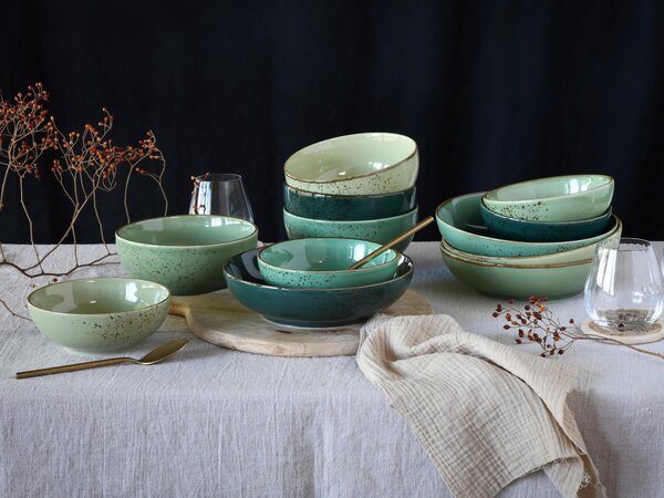 SADA MÍS, keramika, 12-dielne Creatable - Misky & misy, Online Only