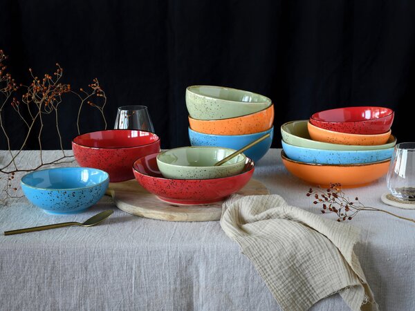 SADA MÍS, keramika, 12-dielne Creatable - Misky & misy, Online Only