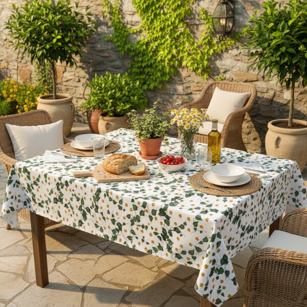 Obrus na stôl Brečtan Farba Viacfarebná Rozmery 90x90 cm