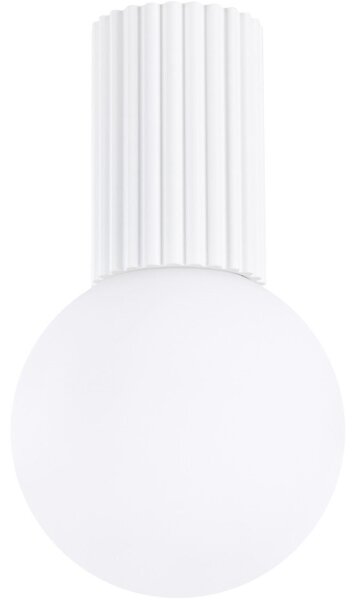 Sollux SL.1708 - Kúpeľňové stropné svietidlo HALO 1xG9/8W/230V IP44 biela