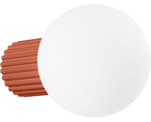 Sollux SL.1727 - Kúpeľňové nástenné svietidlo HALO 1xG9/8W/230V IP44 oranžová