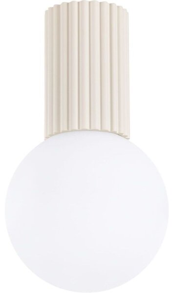 Sollux SL.1718 - Kúpeľňové stropné svietidlo HALO 1xG9/8W/230V IP44 krémová
