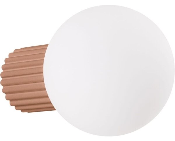 Sollux SL.1732 - Kúpeľňové nástenné svietidlo HALO 1xG9/8W/230V IP44 hnedá