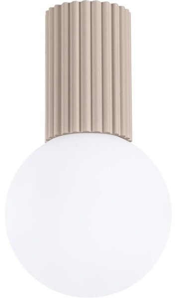 Sollux SL.1743 - Kúpeľňové stropné svietidlo HALO 1xG9/8W/230V IP44 béžová