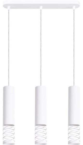Sollux SL.1688 - Luster na lanku LAMI 3xGU10/10W/230V biela