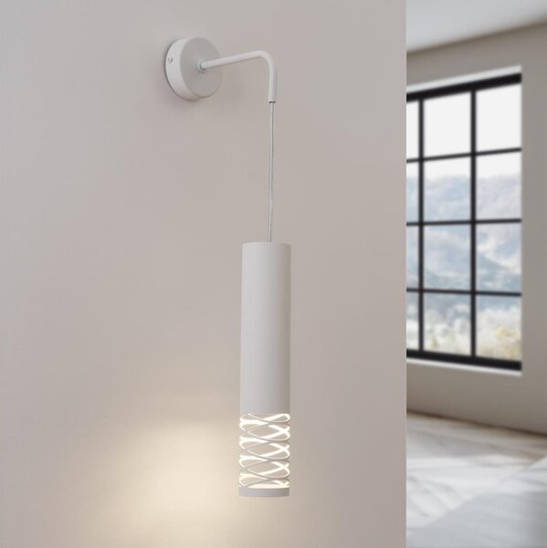 Sollux SL.1690 - Nástenná lampa LAMI 1xGU10/10W/230V biela