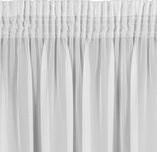 ZÁCLONA NA PÁSKE ARLETA 135X270 CM BIELA