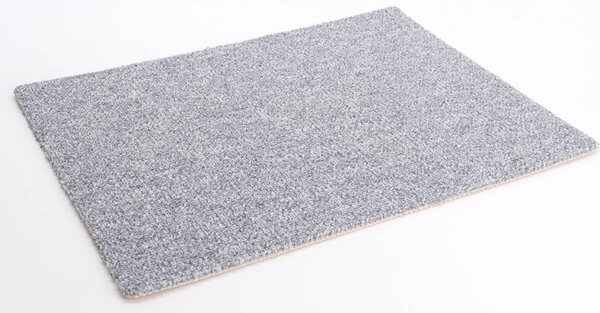 Condor Carpets, Koberec metráž Extreme 74, na mieru, šíře 4m, šedá, ab (mriežka), chodba / predsieň