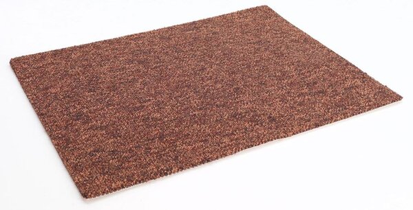 Condor Carpets, Koberec metráž Extreme 293, na mieru, šíře 4m,5m, hnedá, ab (mriežka), chodba / predsieň