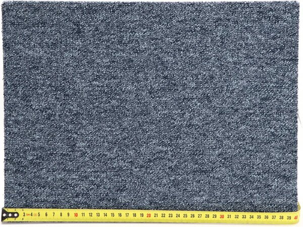Condor Carpets , Koberec metráž Extreme 75, na mieru, šíře 4m, šedá, ab (mriežka), chodba / predsieň