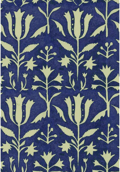 MINDTHEGAP Tulipan Indigo - tapeta