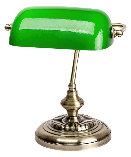 Rabalux BANK stolná lampa 60W/E27/IP20 - bronzová