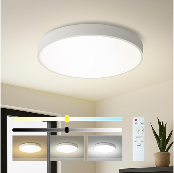 Brilagi - LED stmievateľné svietidlo POOL LED/60W/230V 3000-6000K priemer 60 cm biela + diaľkové ovládanie