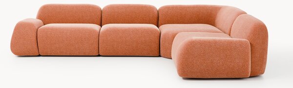 Modulárna rohová pohovka Wolke (4-miestna)