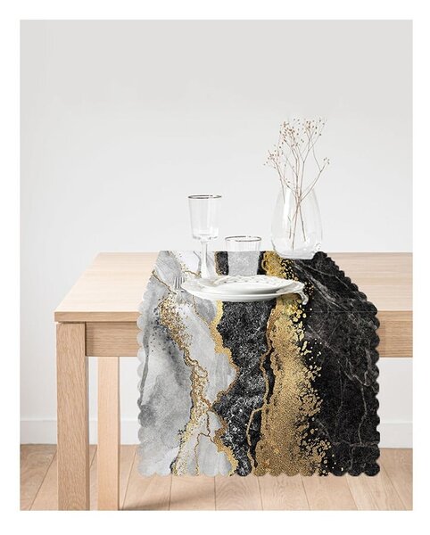 Behúň na stôl 40x130 cm Marble – Minimalist Cushion Covers