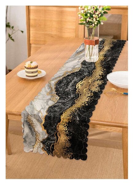Behúň na stôl 40x130 cm Marble – Minimalist Cushion Covers