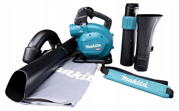 Makita akumulátorový fúkač a vysávač listov UB003GZ, 40 V, vrátane príslušenstva, v kartónovej krabici