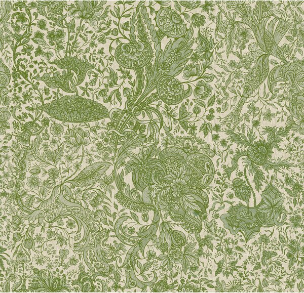 MINDTHEGAP Sarkozi Embroidery Herbal - tapeta